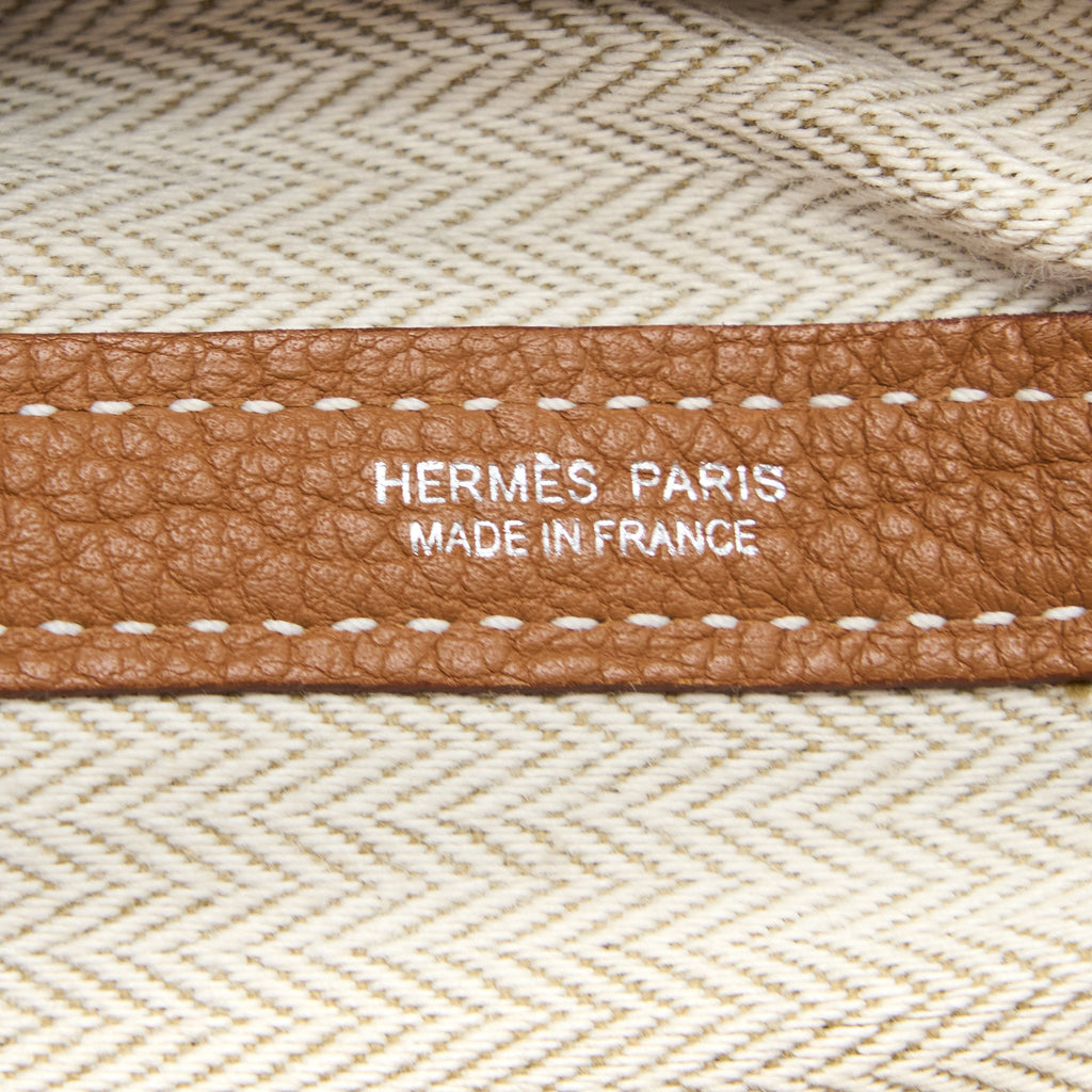Hermes Garden Party 36 Negonda Gold SHW
