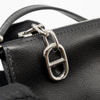 Hermes Zipengo Chaine d’Ancre To Go Pouch Evergrain Calfskin Black SHW