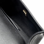 CHANEL SMALL BOY BAG CAVIAR BLACK GHW (MICROCHIP)