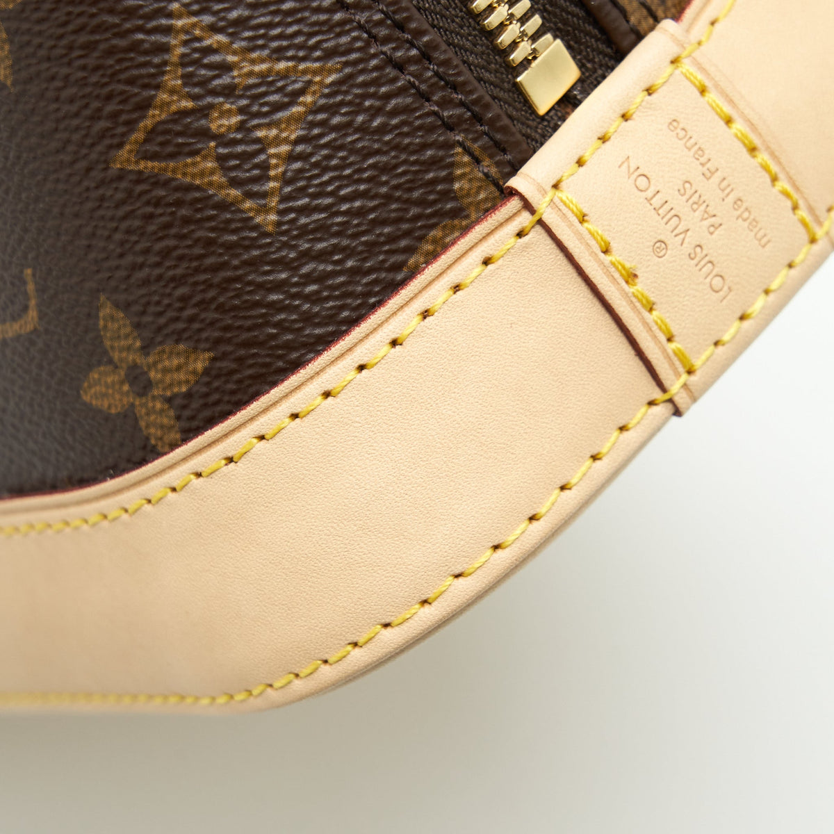 LOUIS VUITTON ALMA BB MONOGRAM CANVAS GHW