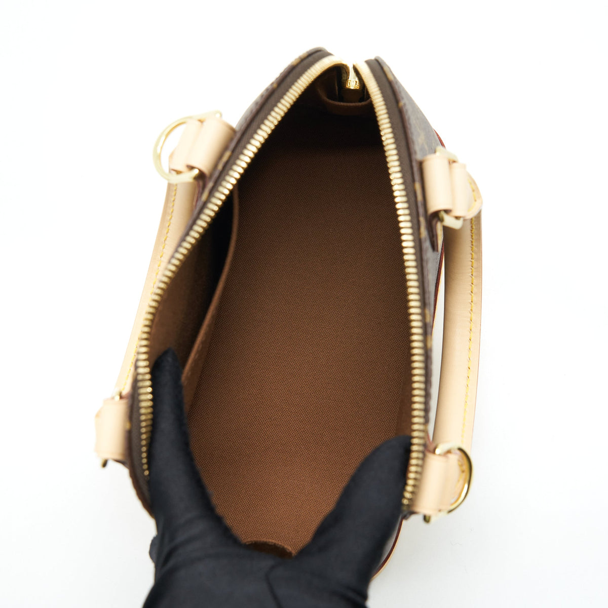 LOUIS VUITTON ALMA BB MONOGRAM CANVAS GHW