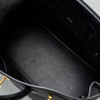 HERMES BIRKIN 30 ALLIGATOR MAT TOUCH TOGO BLACK GHW