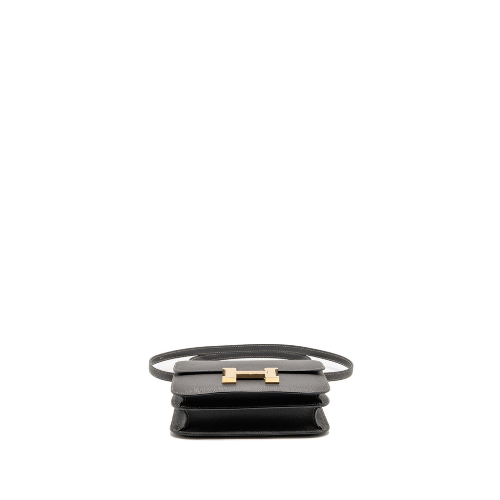 Hermes Mini Constance Epsom Graphite LGHW