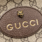 GUCCI GG SUPREME CAMERA BAG CANVAS/ LEATHER GHW