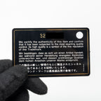 CHANEL 22S COCO LETTERING MINI FLAP BAG WITH ENAMEL TOP HANDLE CAVIAR BLACK SHW