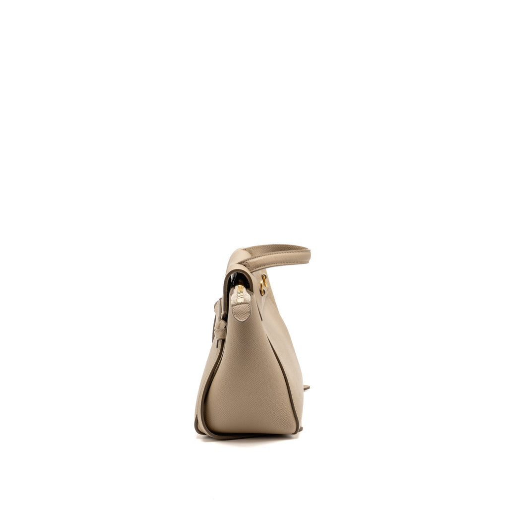 Celine Nano Belt Bag Grained Calfskin Light Taupe GHW