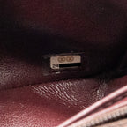 CHANEL MINI RECTANGULAR FLAP BAG CHEVRON LAMBSKIN BLACK LGHW