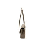 Chanel Small Preppy Coco Shoulder Flap Bag Grained Shiny Calfskin Dark Khaki GHW (Microchip)