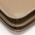 Hermes Mini Constance Epsom Etoupe SHW