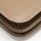 Hermes Mini Constance Epsom Etoupe SHW