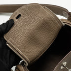Hermes Mini Lindy Clemence Etoupe SHW