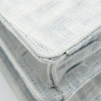FENDI MEDIUM PEEKABOO ISEEU DENIM WHITE SHW
