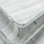 FENDI MEDIUM PEEKABOO ISEEU DENIM WHITE SHW