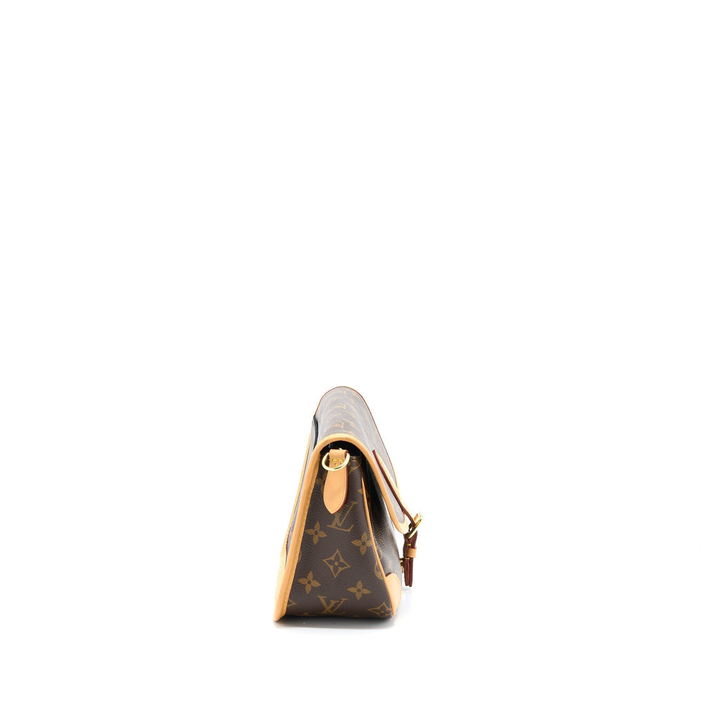 LOUIS VUITTON DIANE BAG MONOGRAM CANVAS WITH JACQUARD STRAP GHW (NEW VERSION)