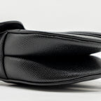 DIOR MINI SADDLE BAG CALFSKIN BLACK GHW