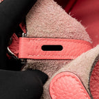 Hermes Picotin 18 Lock Bag Clemence Rose Azalee SHW