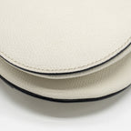 DIOR MINI SADDLE BAG CALFSKIN WHITE GHW