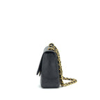 CHANEL VINTAGE JUMBO SINGLE FLAP CAVIAR BLACK GHW