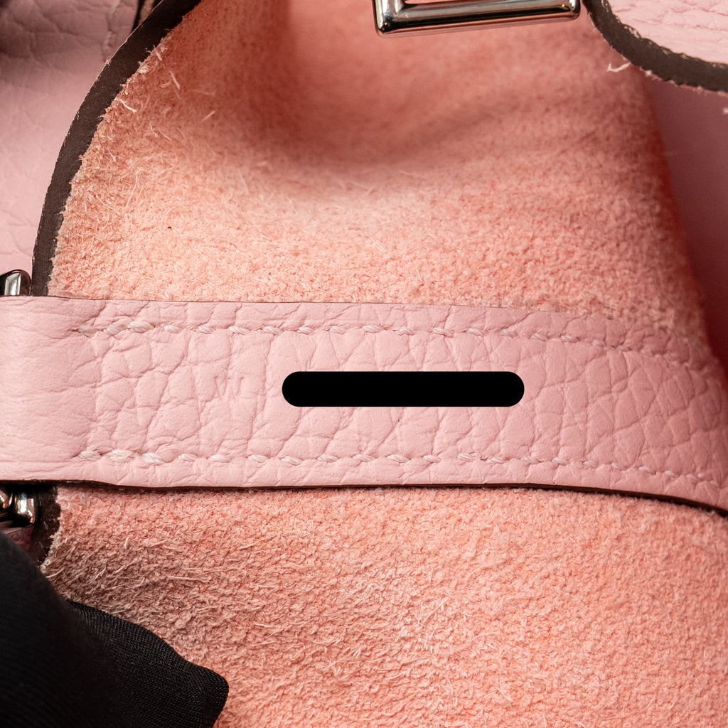 Hermes Picotin 18 lock bag Clemence rose sakura SHW