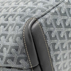 Goyard Artois PM Bag Goyardine Canvas/Calfskin Grey/Pink/White