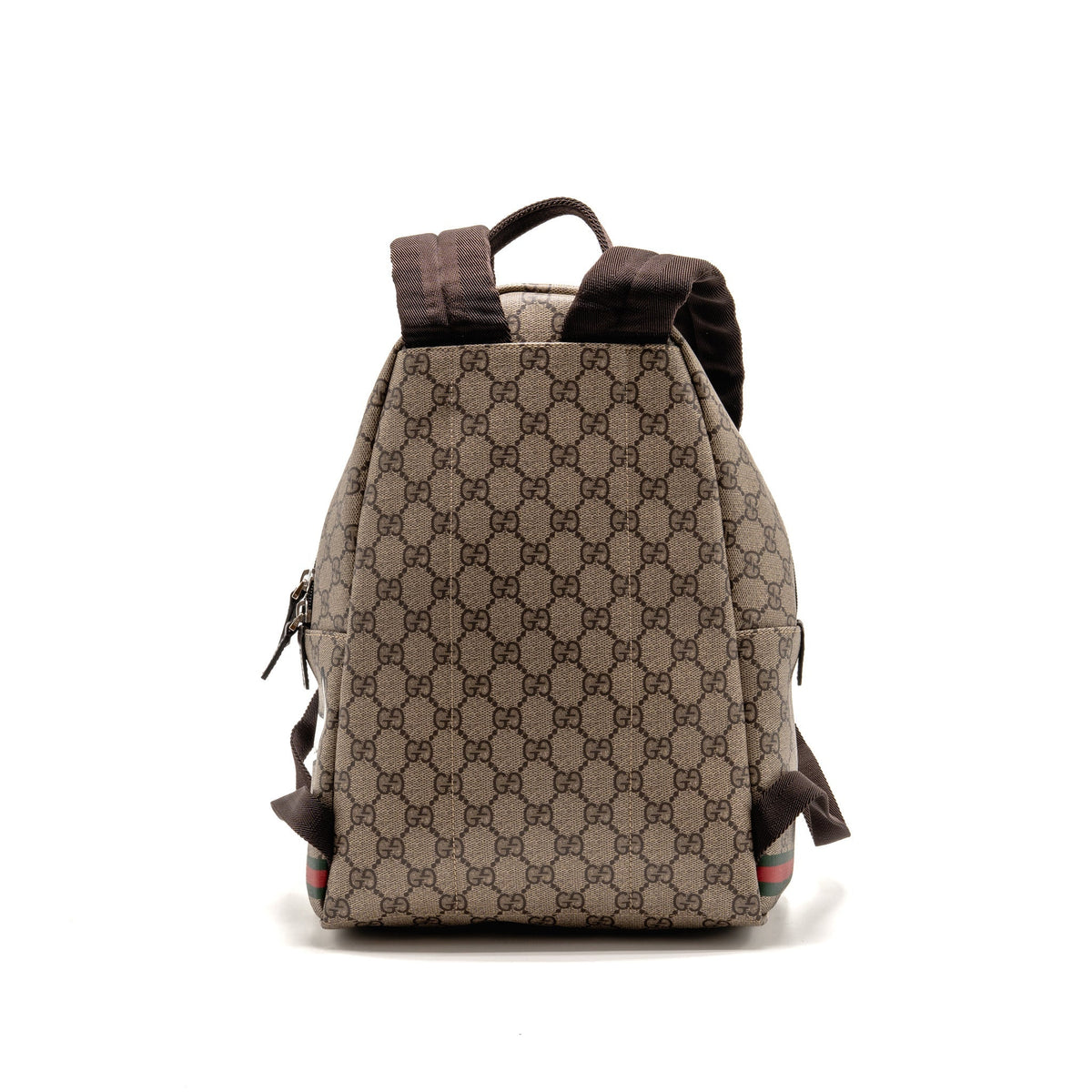 Gucci x Euan Roberts Children’s Printed GG Backpack GG Supreme Canvas/Leather Beige/Dark Brown SHW