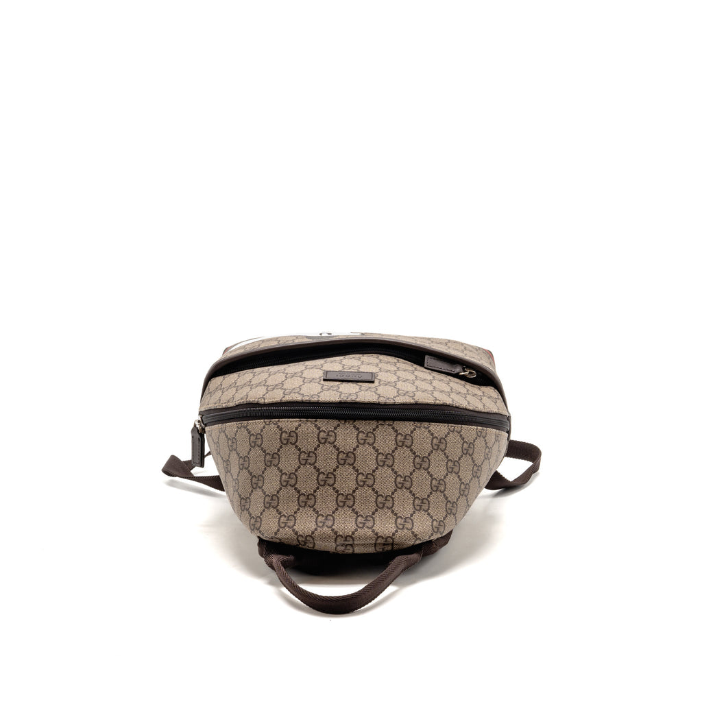 Gucci x Euan Roberts Children’s Printed GG Backpack GG Supreme Canvas/Leather Beige/Dark Brown SHW