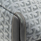 Goyard Artois PM Bag Goyardine Canvas/Calfskin Grey/Pink/White