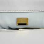 CHANEL SMALL 19 BAG LAMBSKIN LIGHT GREY WITH MULTICOLOUR HARDWARE (MICROCHIP)