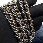 CHANEL SMALL GABRIELLE BACKPACK AGED CALFSKIN NAVY BLUE/ BLACK RUTHENIUM HARDWARE
