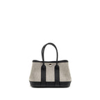 HERMES NEO GARDEN PARTY 23 CANVAS/NEGONDA ECRU/NOIR SHW