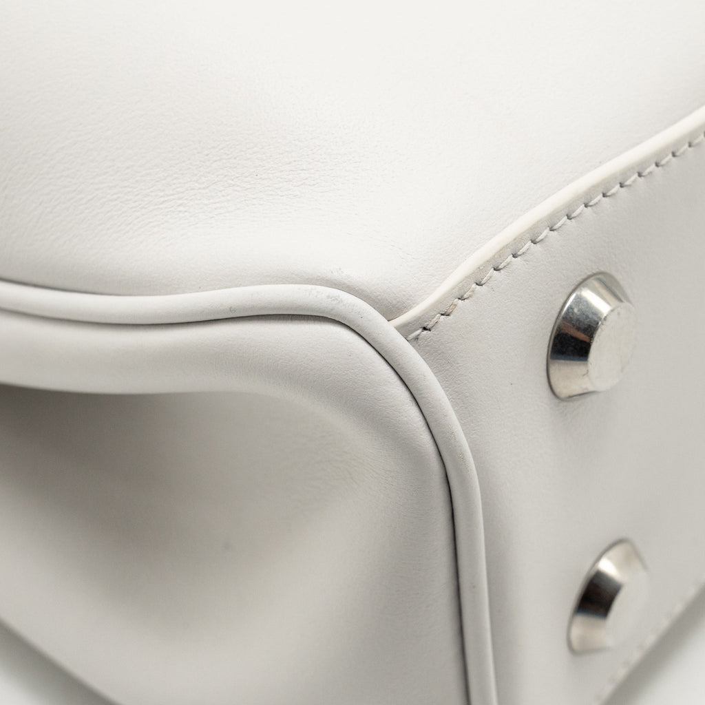 Balenciaga Mini Rodeo Bag Smooth Calfskin Optic White SHW
