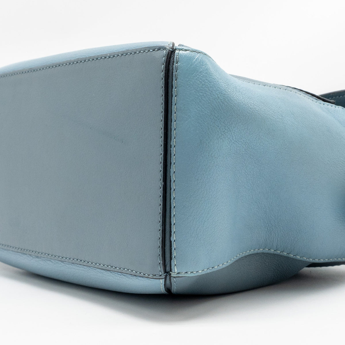 LOEWE SMALL PUZZLE BAG CALFSKIN BLUE/ MULTICOLOUR GHW