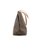 Burberry Large Society Tote Bag Monogram E-canvas Bridle Brown GHW
