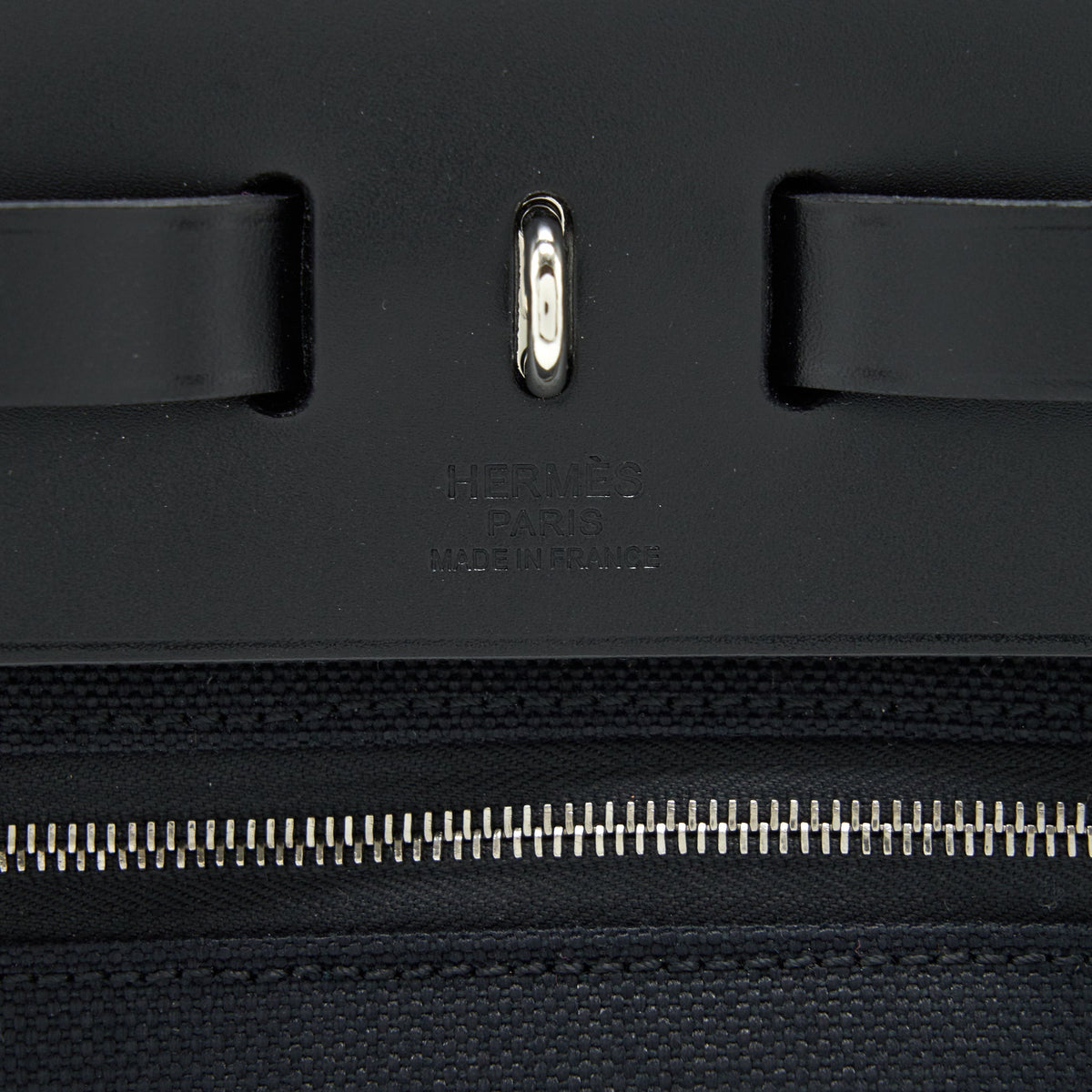 Hermes Herbag Zip 31 Retourne Bag Noir