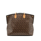 Burberry Large Society Tote Bag Monogram E-canvas Bridle Brown GHW