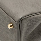 Hermes Kelly 25 togo gris Meyer GHW