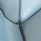 LOEWE SMALL PUZZLE BAG CALFSKIN BLUE/ MULTICOLOUR GHW
