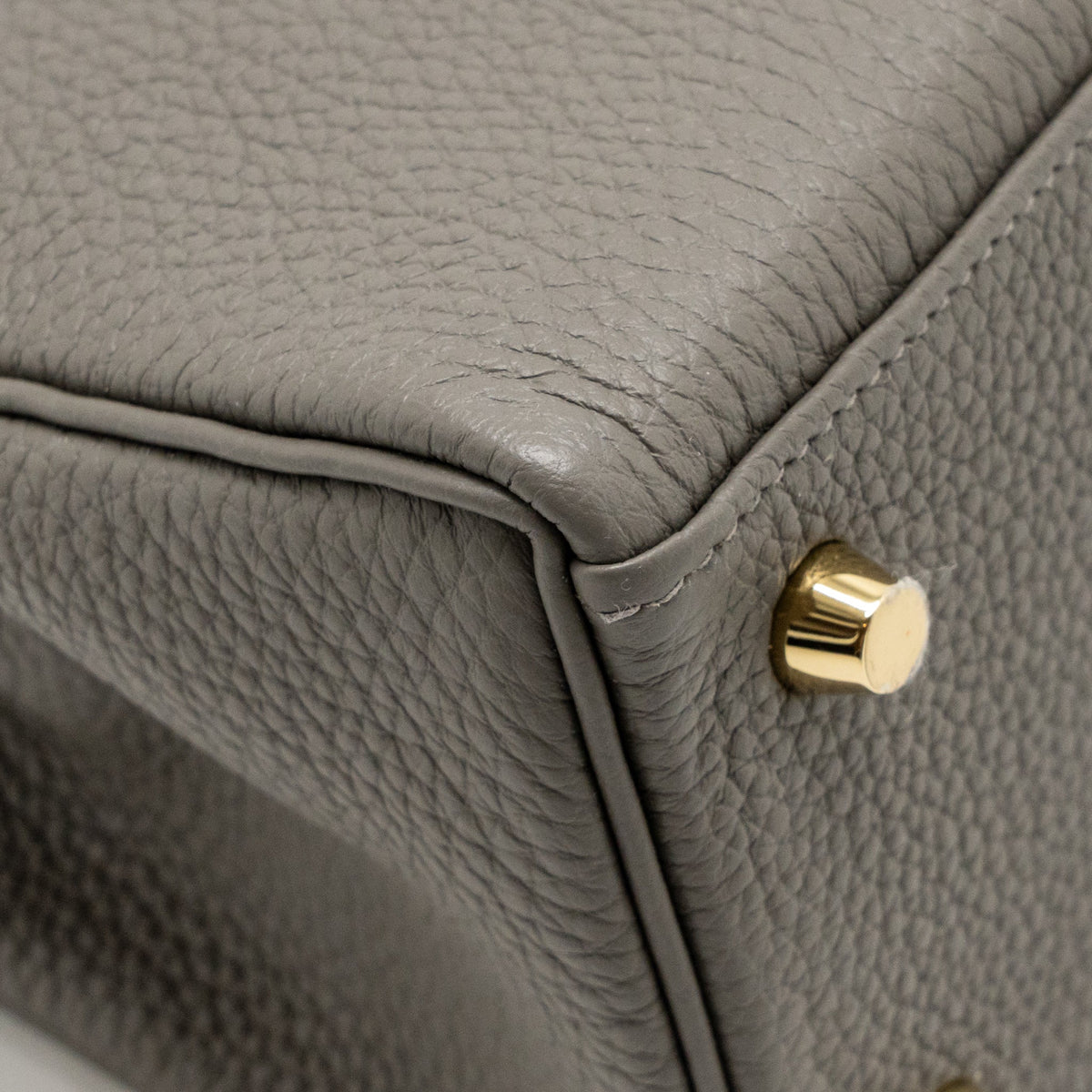 Hermes Kelly 25 togo gris Meyer GHW