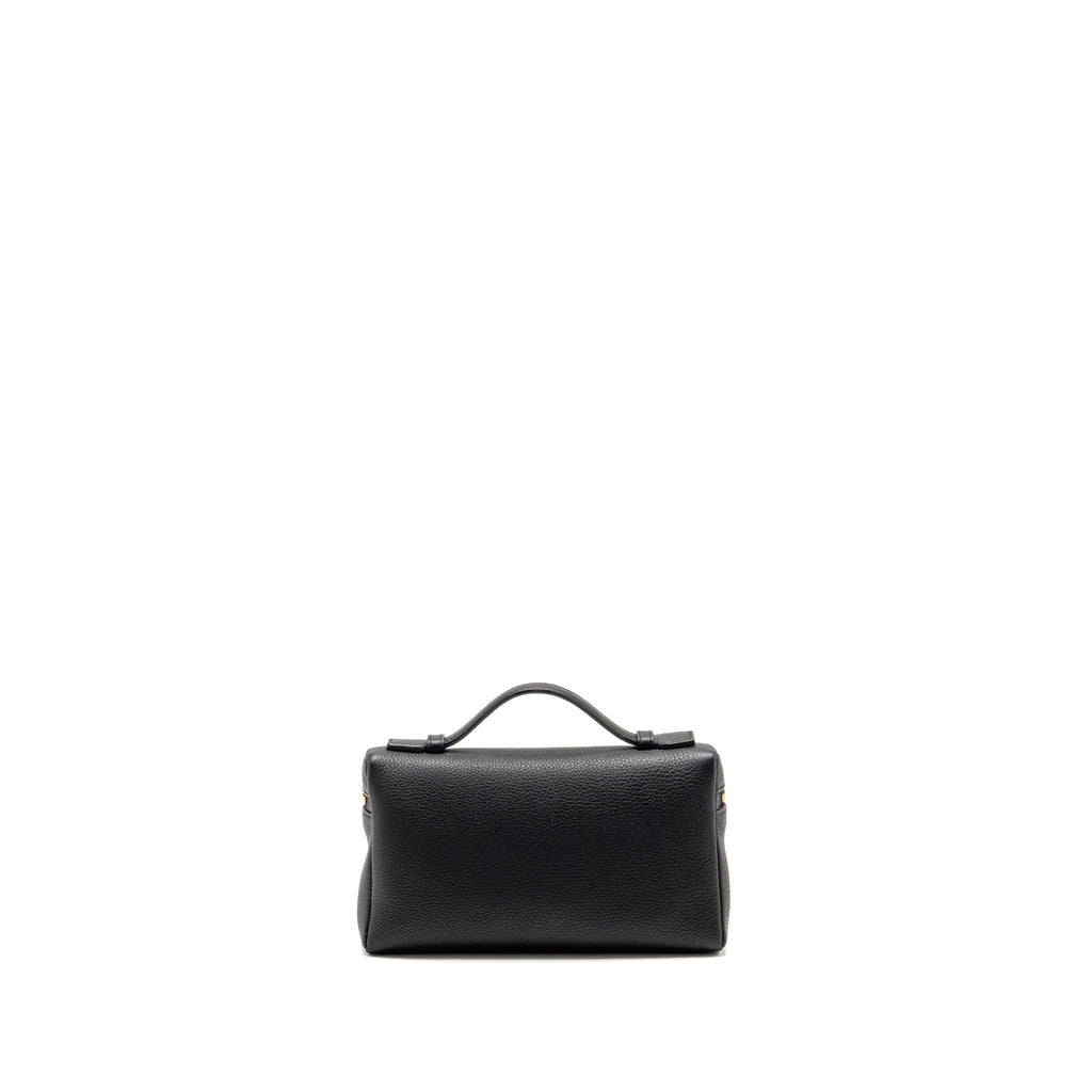 Loro Piana extra pocket L19 grained calfskin black GHW