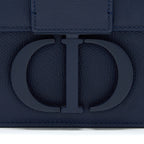 DIOR MONTAIGNE 30 CALFSKIN NAVY WITH BLACK HARDWARE
