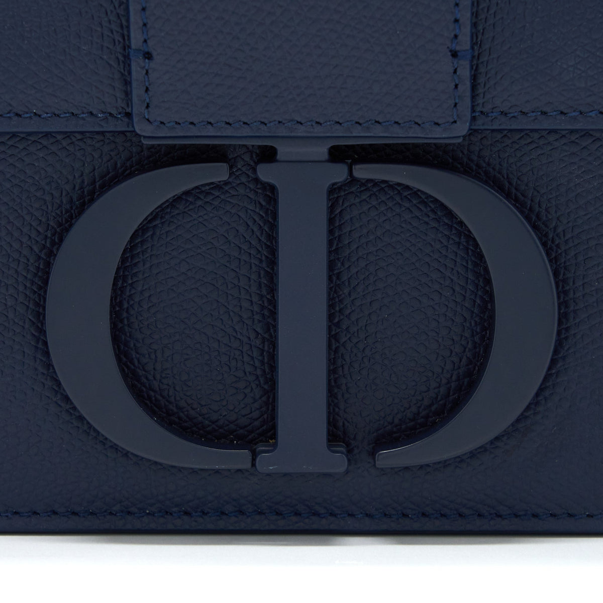 DIOR MONTAIGNE 30 CALFSKIN NAVY WITH BLACK HARDWARE