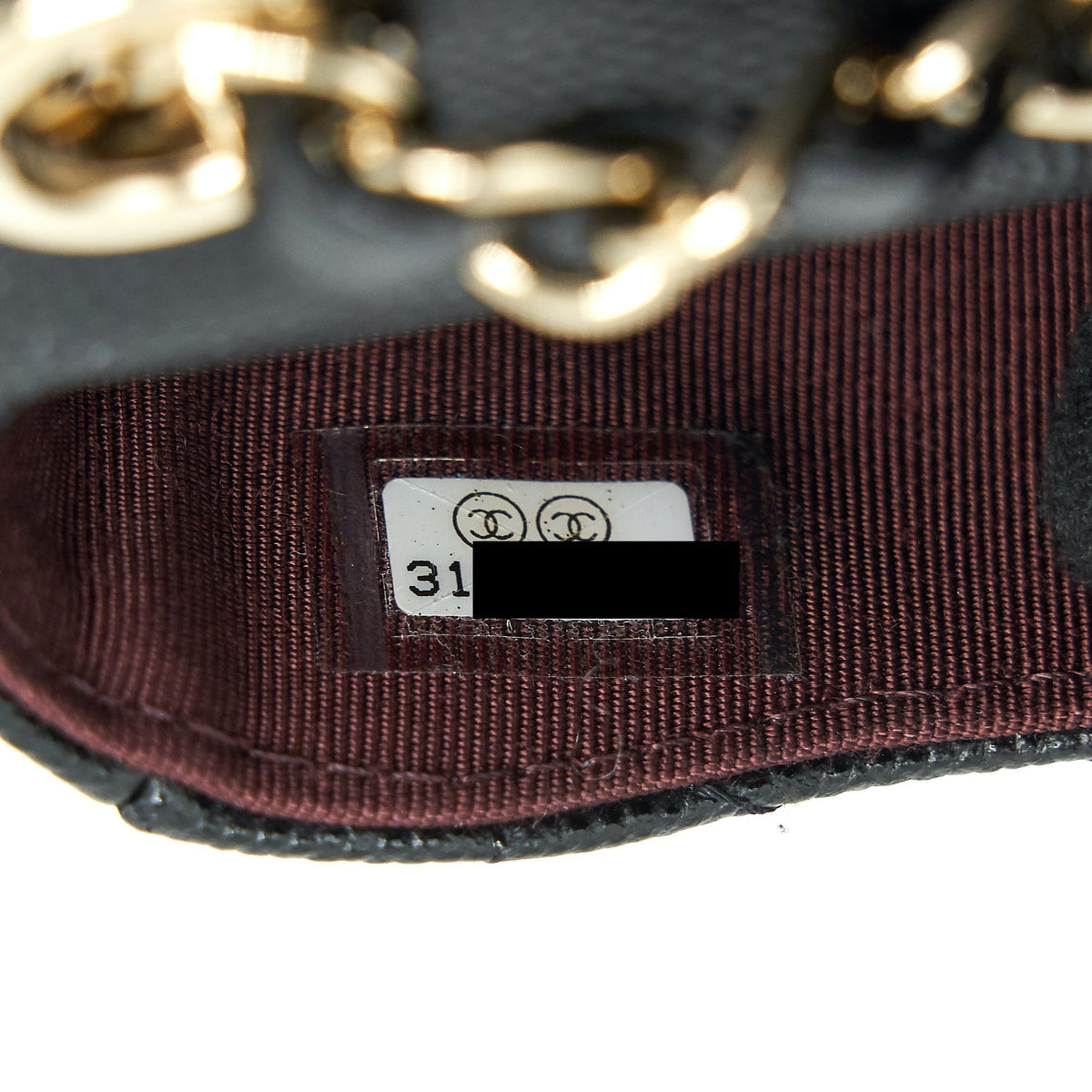 CHANEL 21B BELT BAG CAVIAR BLACK LGHW