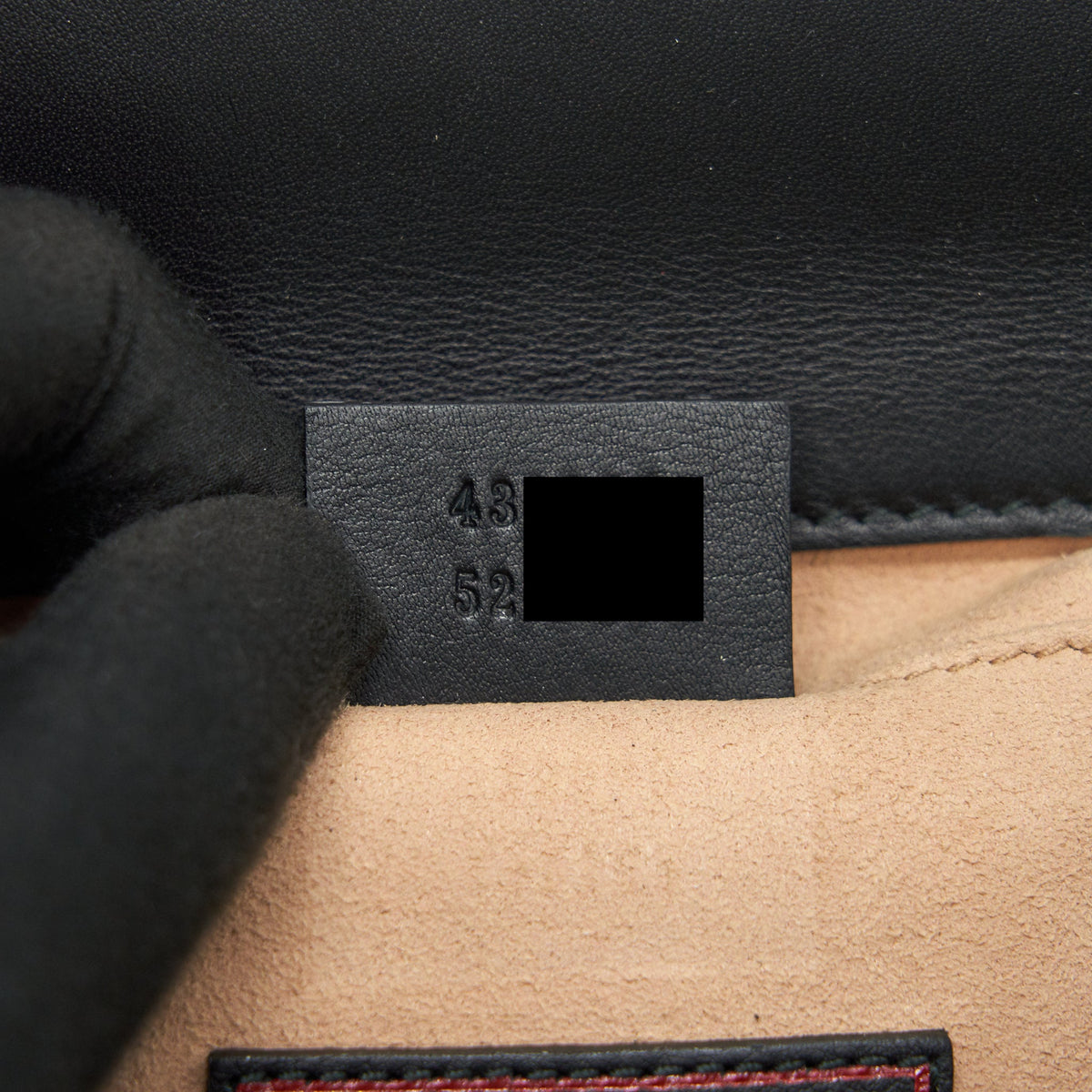 GUCCI LIMITED EDITION PADLOCK CHAIN BAG BLACK