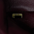 CHANEL CLASSIC DOUBLE FLAP BAG LAMBSKIN BLACK GHW