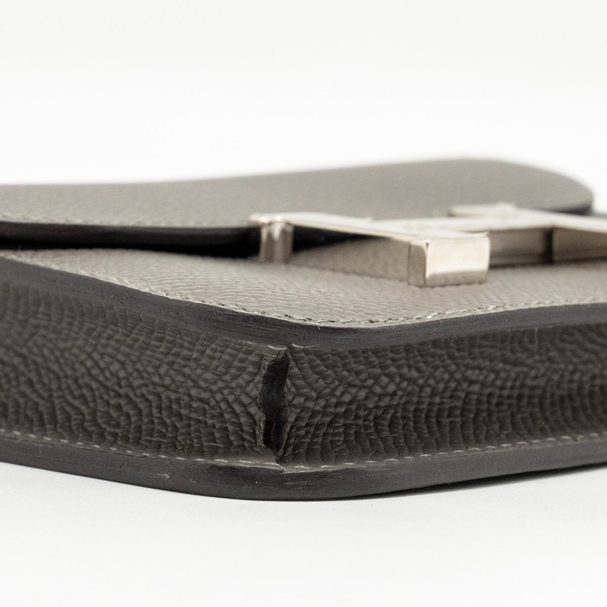 Hermes Constance Slim Epsom Gris Myer SHW