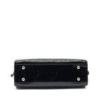 LOUIS VUITTON EPI TOTE BAG PATENT LEATHER BLACK SHW