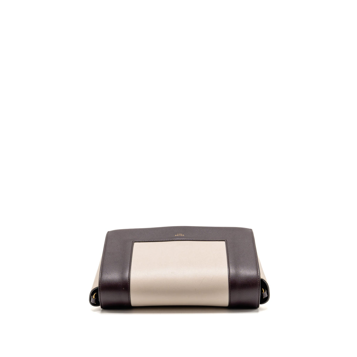 Celine Medium Frame Bag Calfskin Violet/Beige GHW