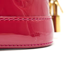 LOUIS VUITTON ALMA PM PATENT LEATHER INDIAN ROSE