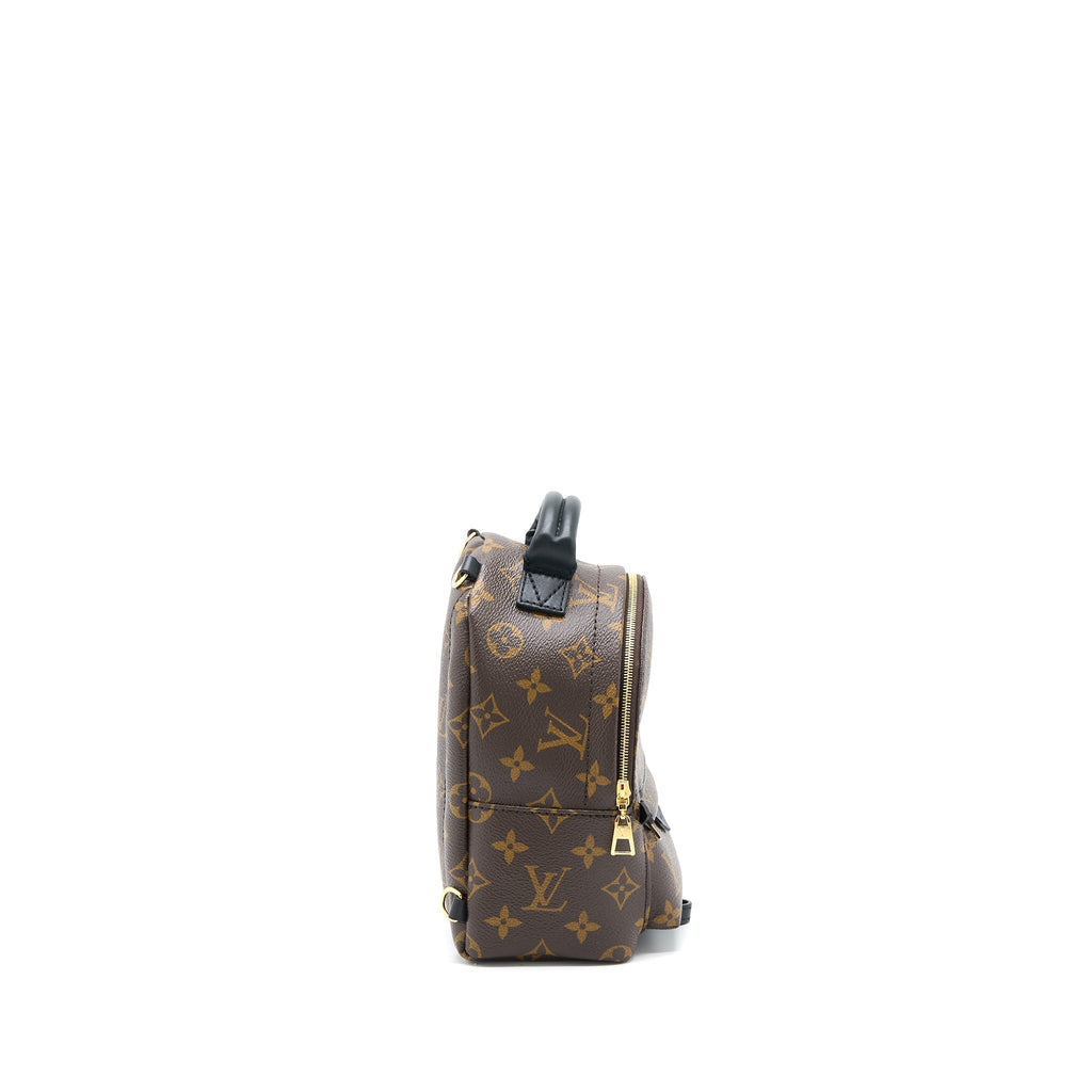 LOUIS VUITTON PALM SPRING MINI BACKPACK MONOGRAM CANVAS GHW (NEW VERSION)
