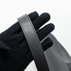 DIOR MEDIUM SADDLE BAG GOATSKIN DARK GREY GHW